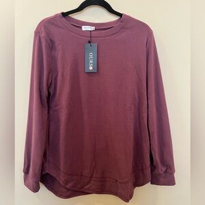 OURS long sleeve‎ sweatshirt top women’s M  a casual activewear lightweight new